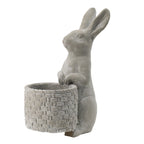 Decorative Standing Rabbit Planter