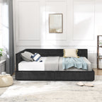 Full Size Storage Upholstered Tufted Bed Frame