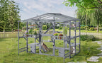 Large Outdoor Catio for 6-10 Cats
