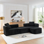 114" Cloud Sectional Couch with L-Shape Chaise