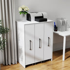 Bookcase with Three Pulled Out Doors