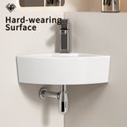 Triangle Corner Sink for Bathroom