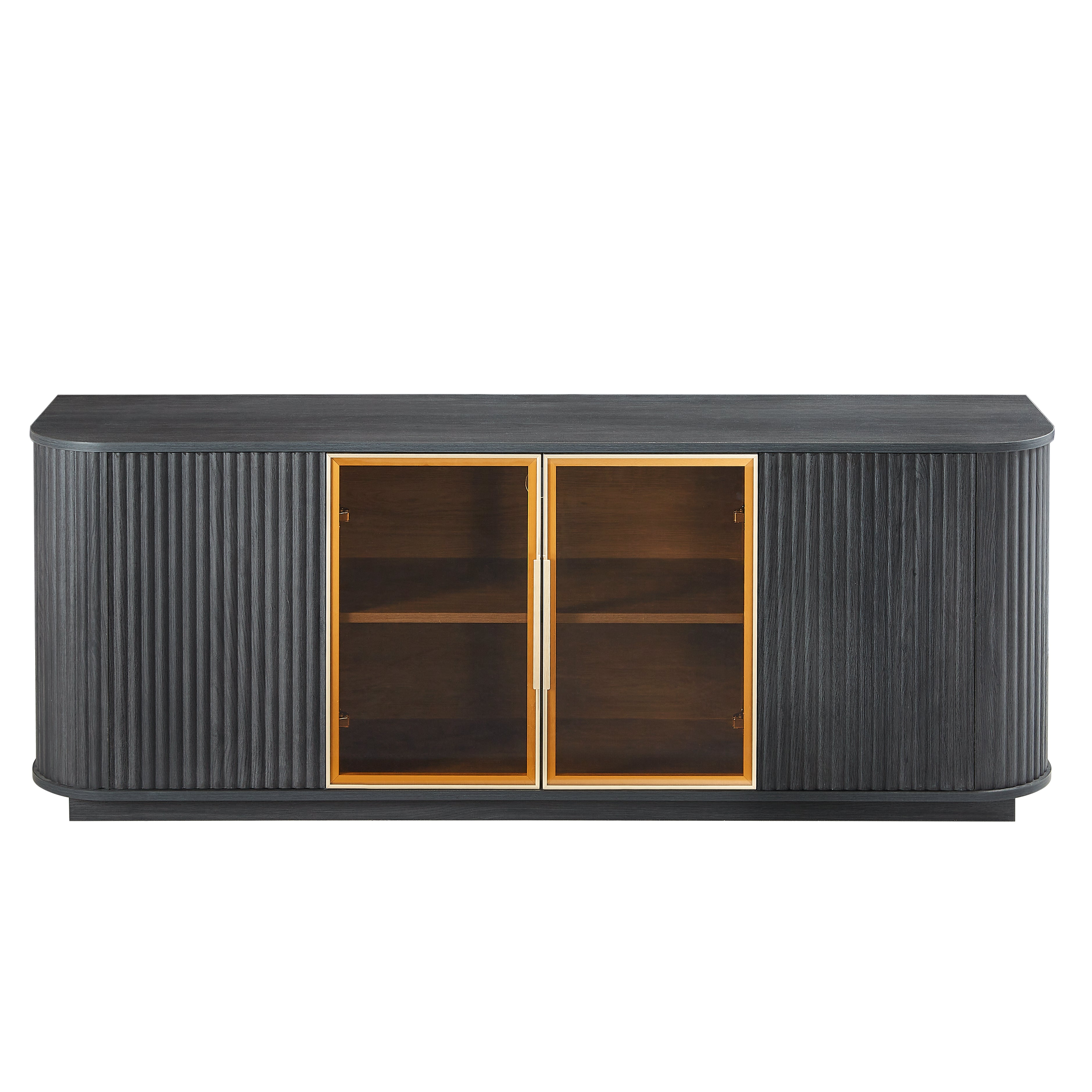 64-Inch Wavy TV Cabinet