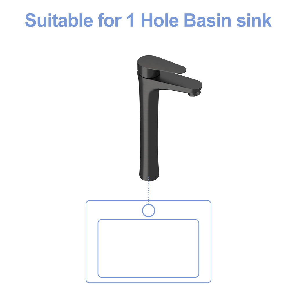 Oil-Rubbed Bronze Vessel Sink Faucet