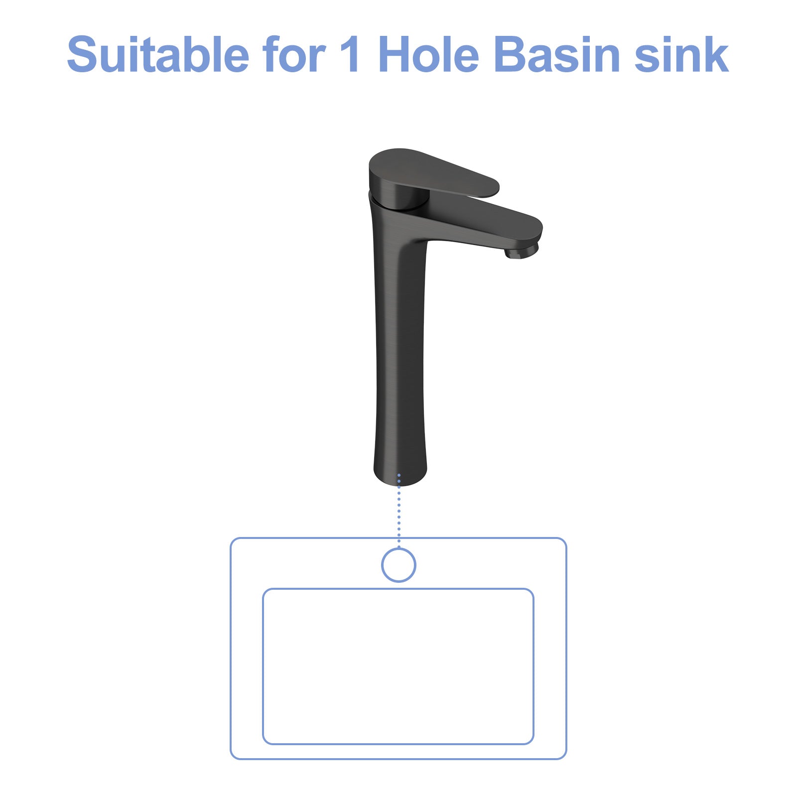 Oil-Rubbed Bronze Vessel Sink Faucet