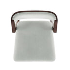Patricia Velvet Barstool with Backrest