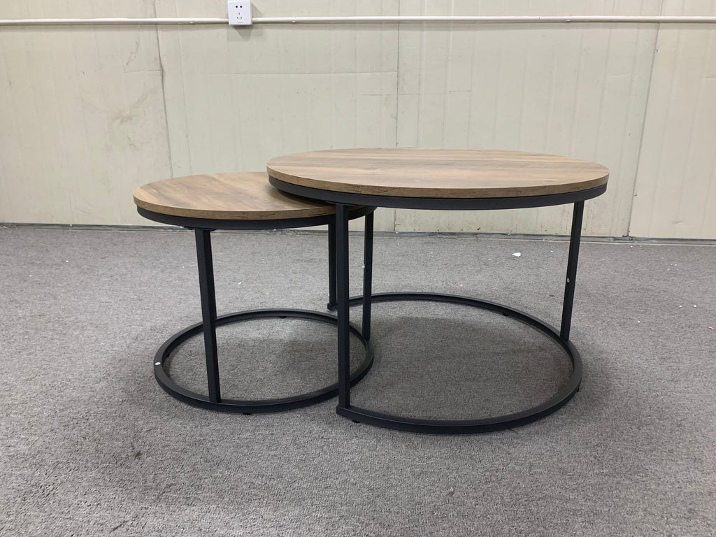 27.6" Nesting Coffee Table Set of 2
