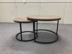 27.6" Nesting Coffee Table Set of 2