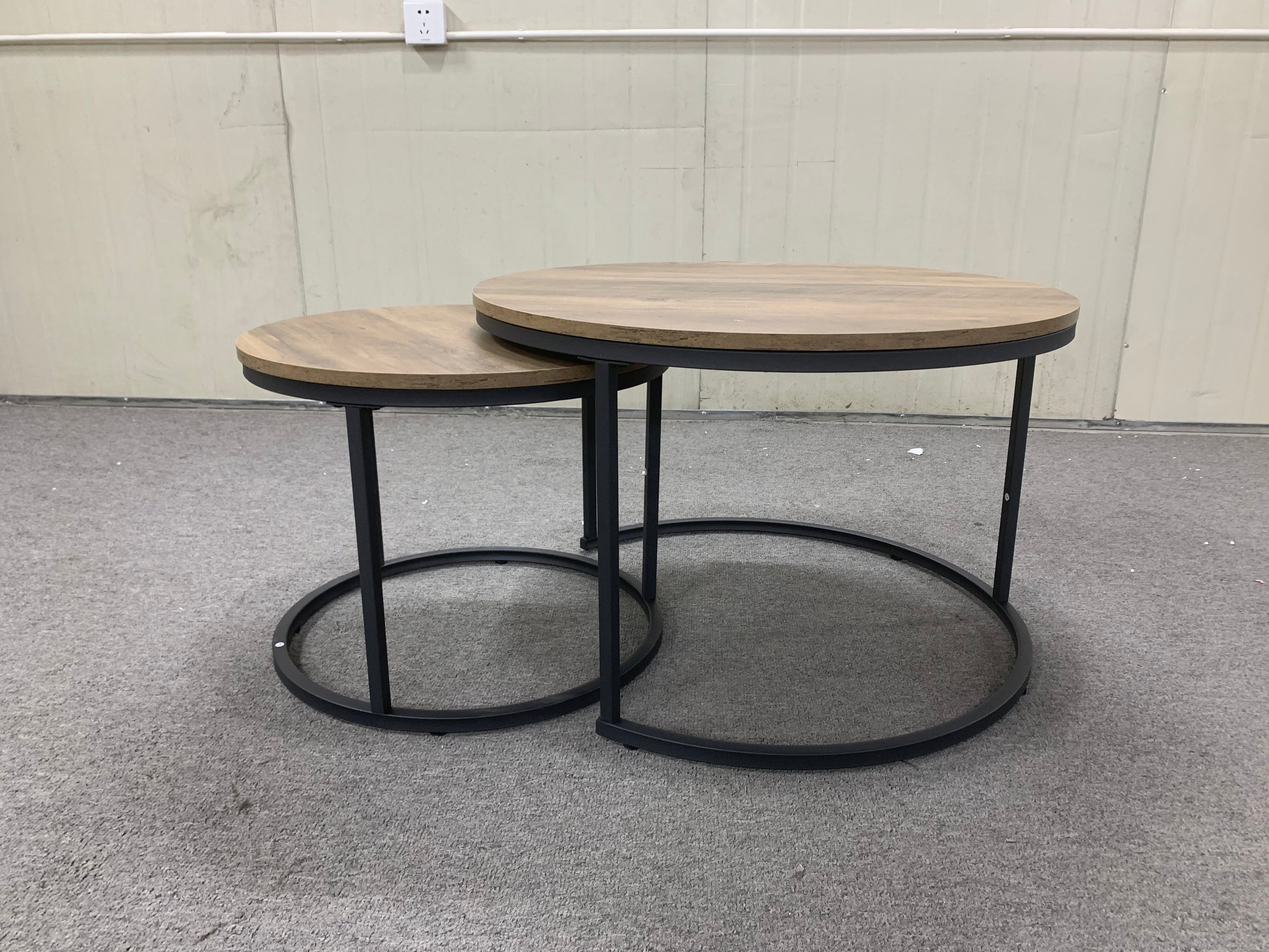 27.6" Nesting Coffee Table Set of 2