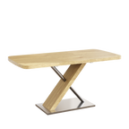 47.25 "-63" Dining Table - Original Wood Color