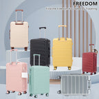 Hifine Tourist 3 Pcs Spinner Wheel Luggage Set