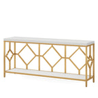 70.9" Extra Long Sofa Table - Industrial Style