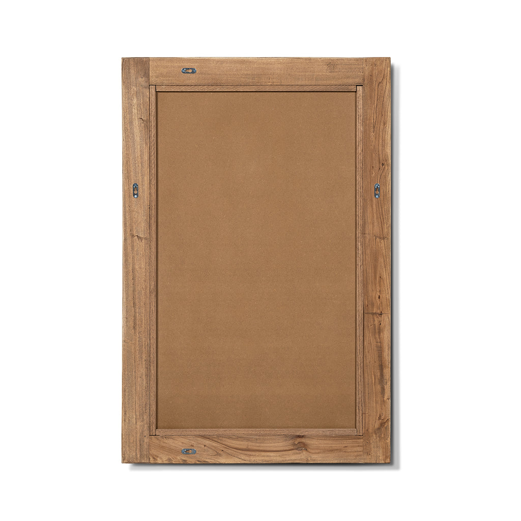 Langford 47" Solid Reclaimed Elm Wall Mirror, Heritage Light