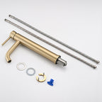 Modern Single Hole Bathroom Sink Faucet