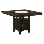 Tolland Cappuccino and Tan Upholstery Dining Set
