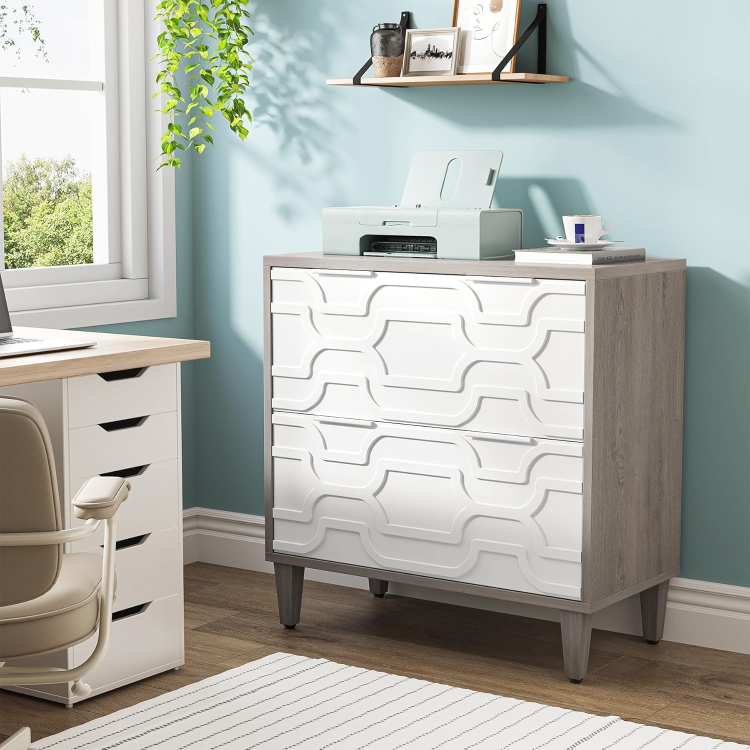 2-Drawer Lateral File Cabinet