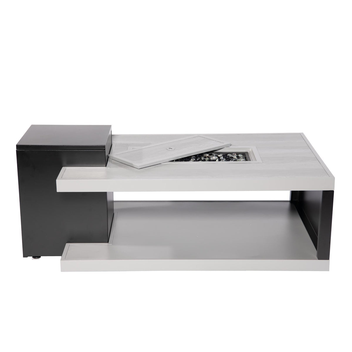 Aluminum  Fire Table, Rectangular