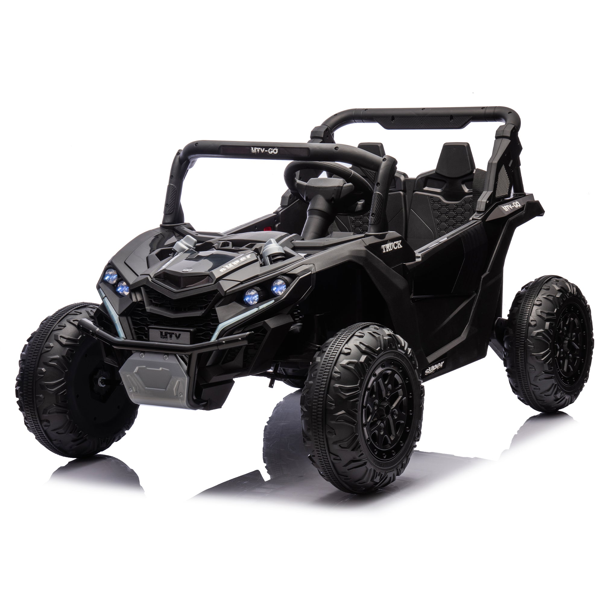 24V Two-Seater Kids Ride On UTV with Remote Control