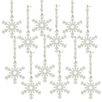 Snowflake Ornaments - Set of 12