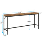 70.9" Extra Long Console Table