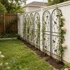 4 Pack Metal Garden Trellis 71" x 19.7"