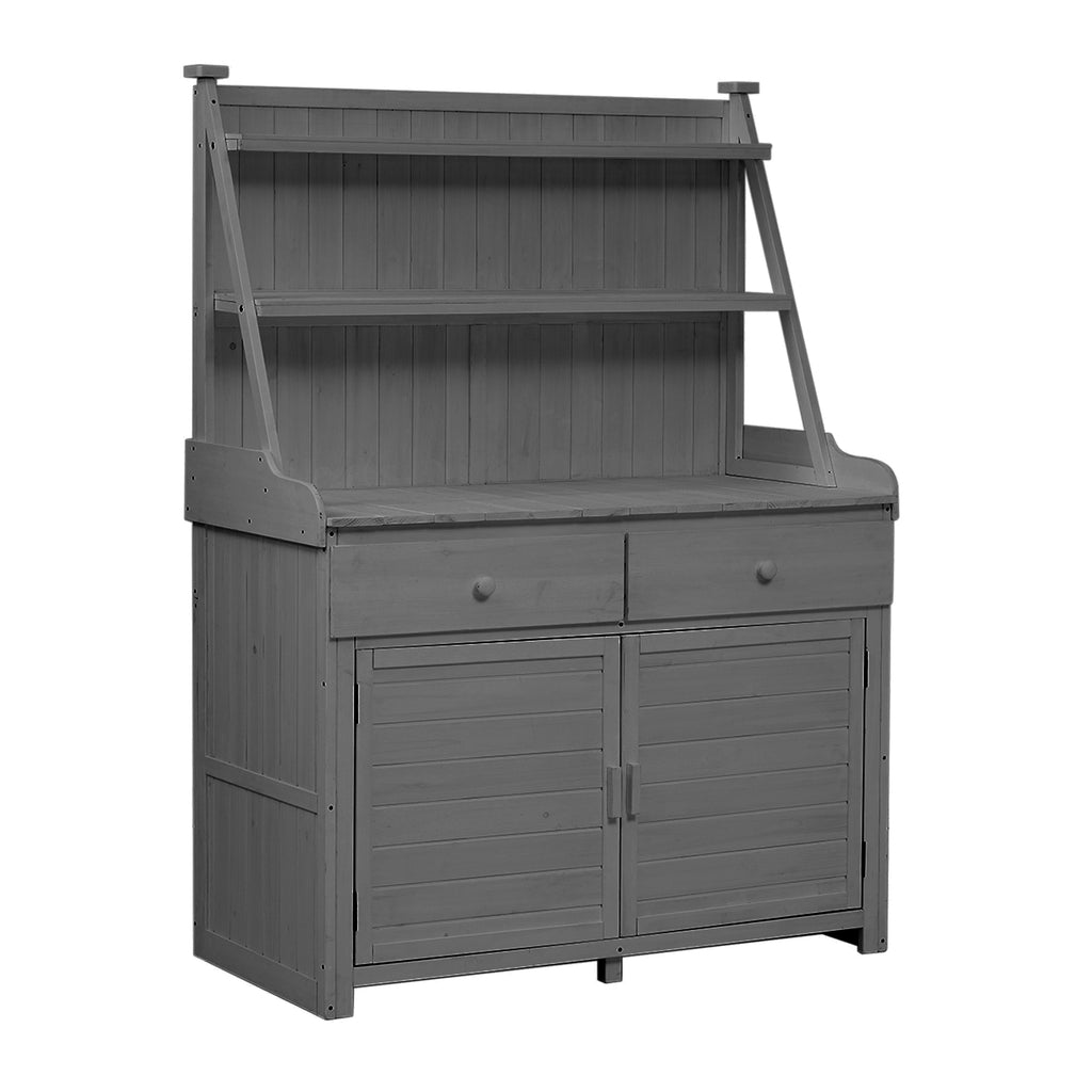 TOPMAX 65-Inch Garden Potting Bench Table