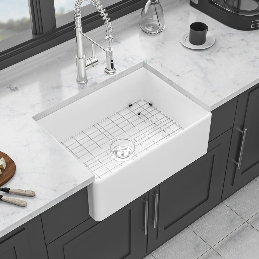 28" Ceramic Kitchen Sink