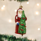 Santa With Calling Birds