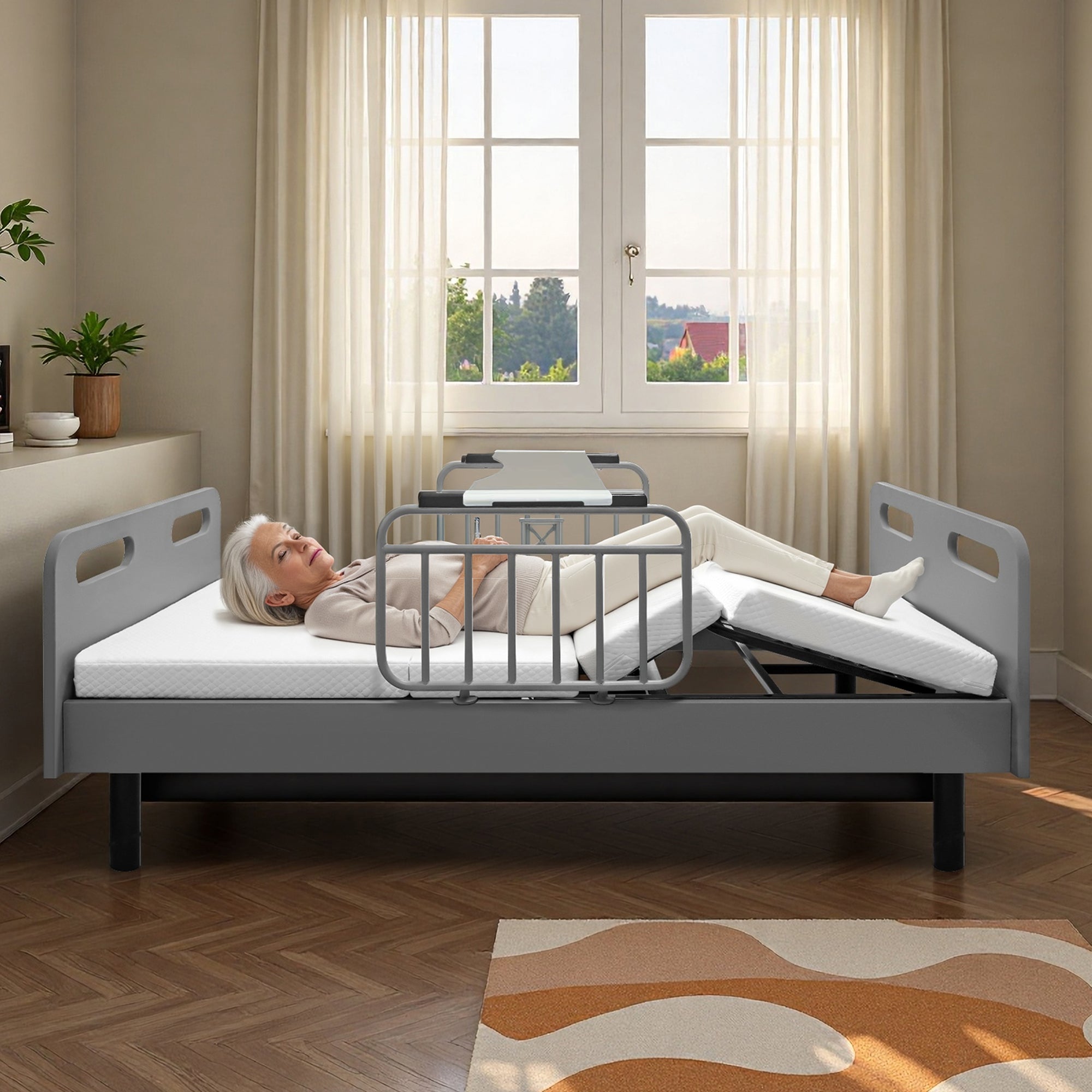 Electric Adjustable Hospital Bed for Home Use