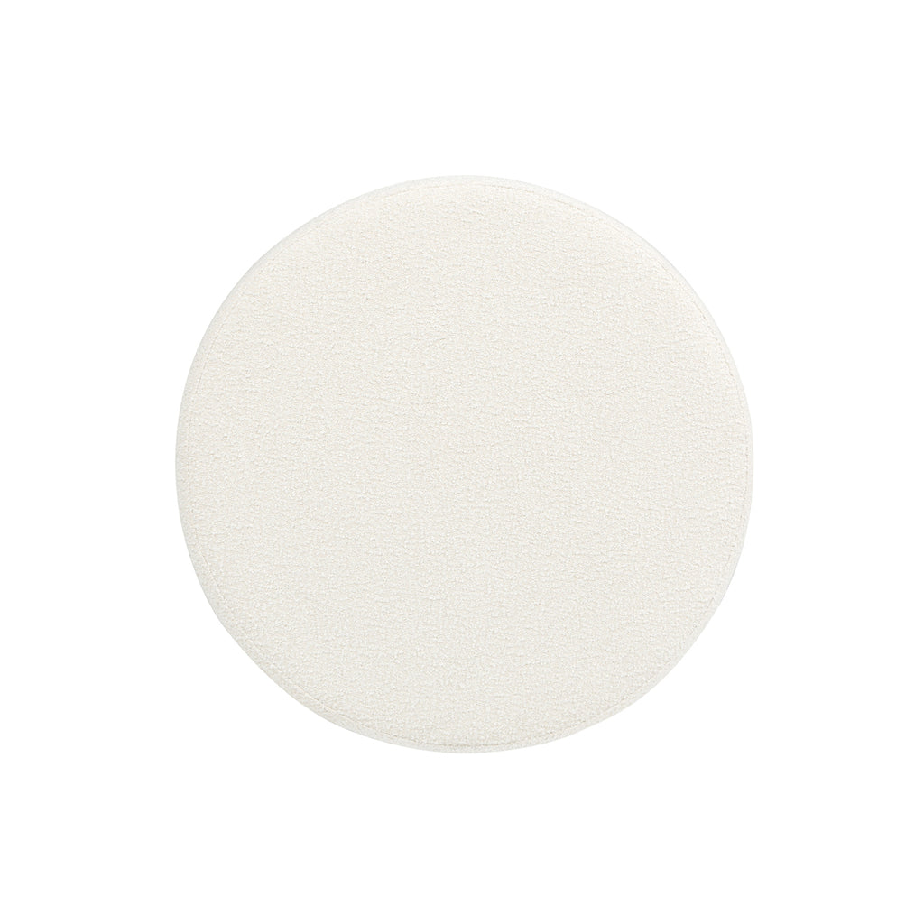 Fuji 36" Round Upholstered Storage Cocktail Ottoman