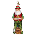 Fly Fishing Santa Ornament