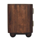 Solid Wood Marlowe Fluted Nightstand