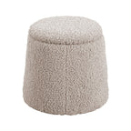 Round Storage Ottoman