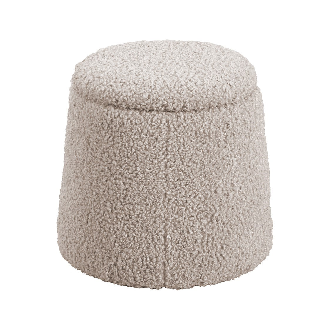 Round Storage Ottoman