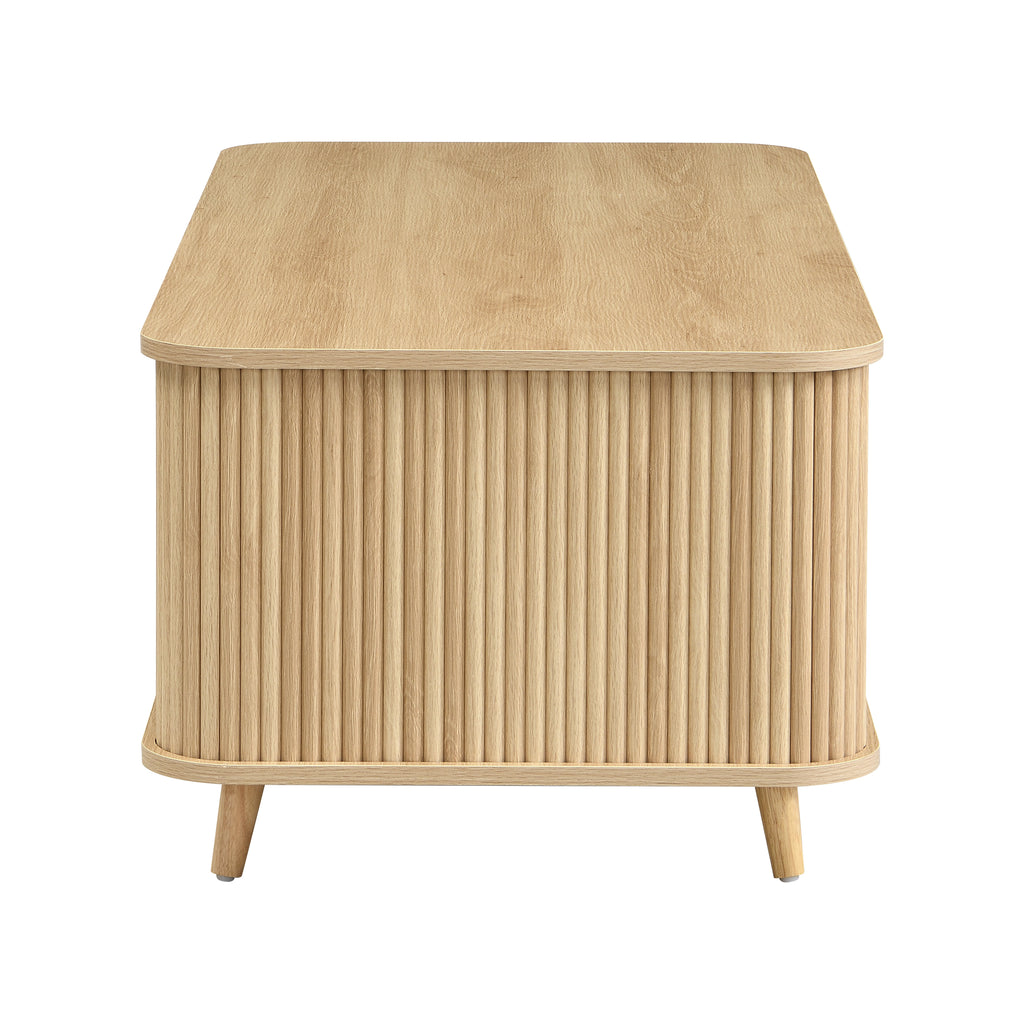 Mid-Century Modern Coffee Table with Storage