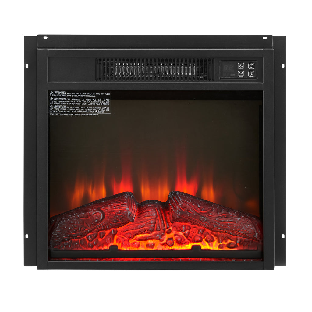 Electric Fireplace Insert 18"