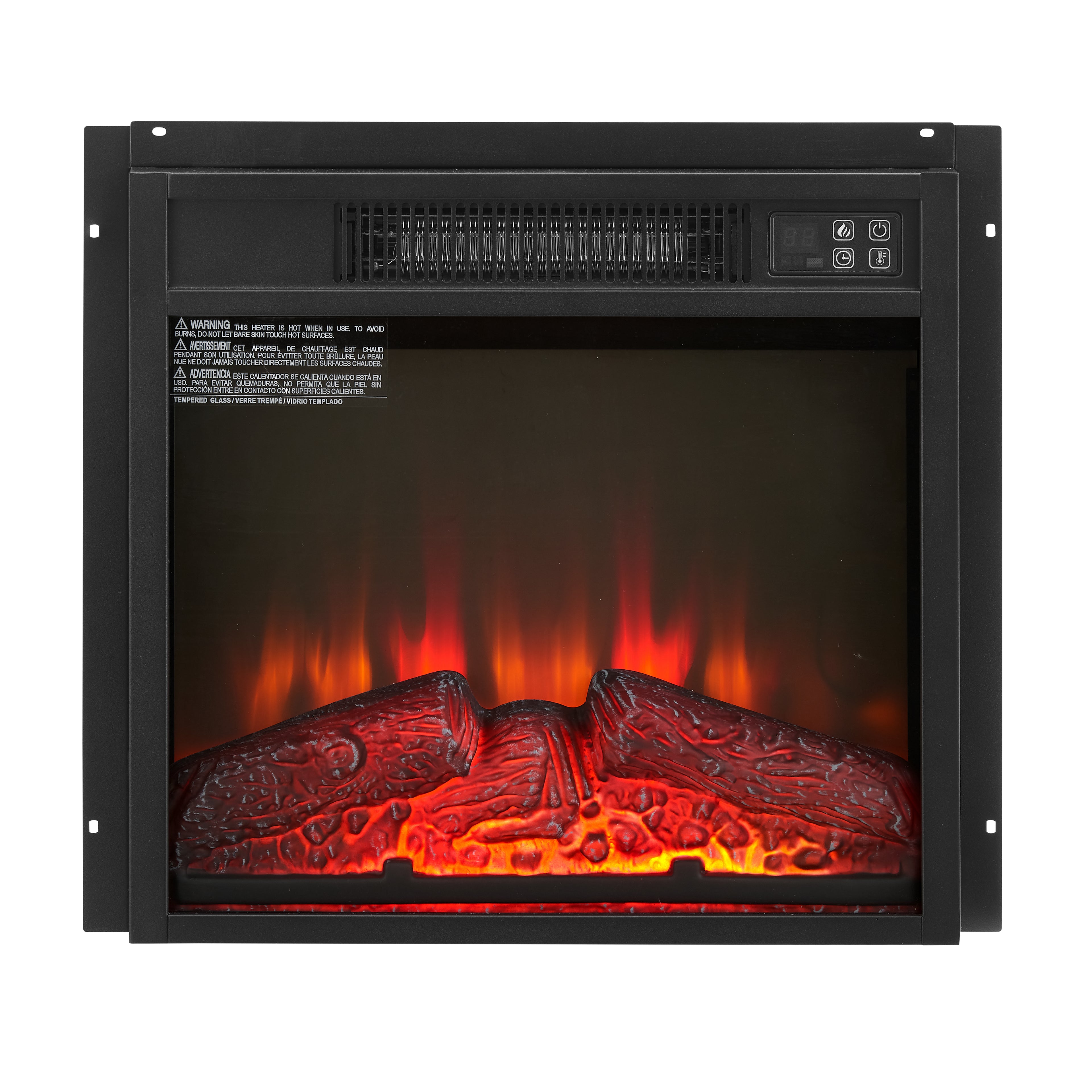 Electric Fireplace Insert 18"