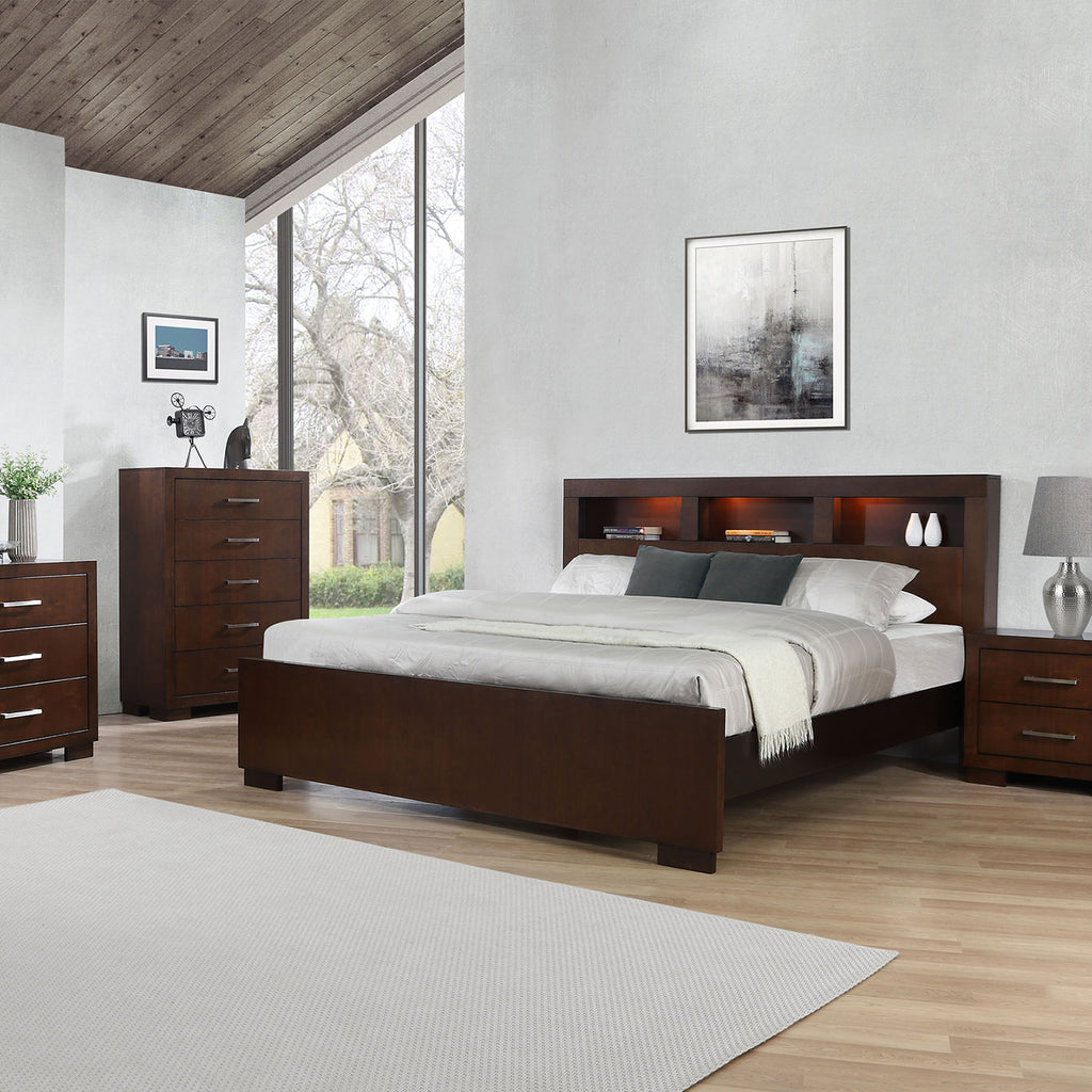 Polk Cappuccino 6-Drawer Dresser