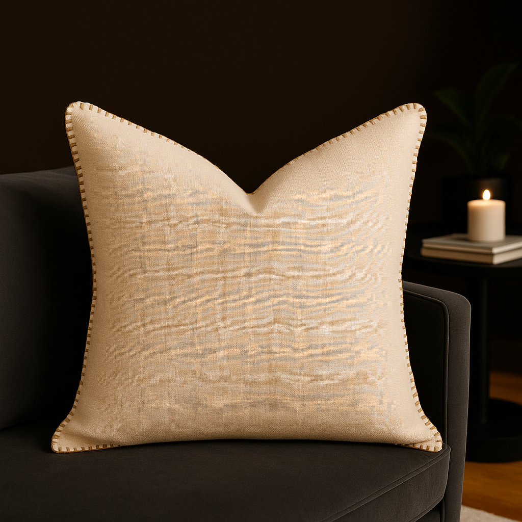 Homey Cozy Ivory Blanket