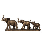 Elephant Family Statue