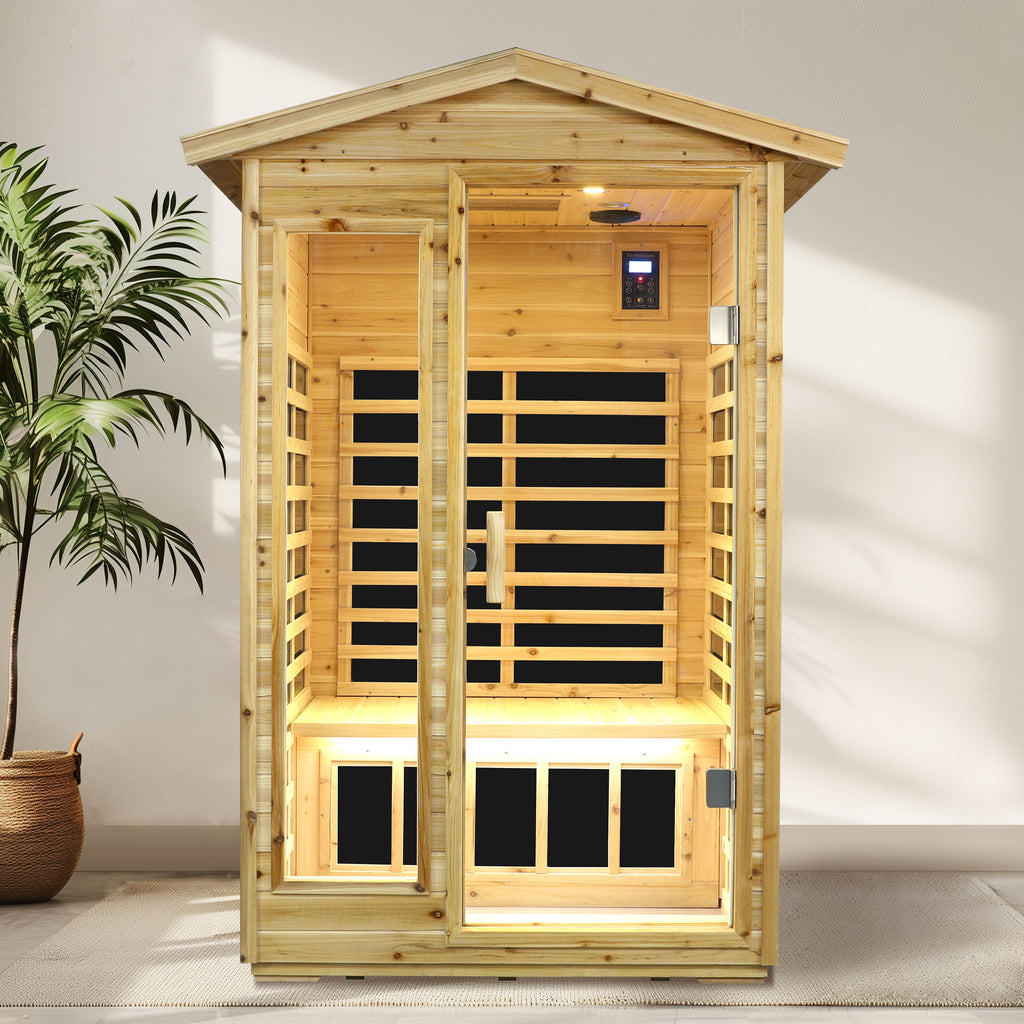 Two Person Far Infrared Outdoor Sauna Room