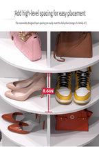 8 Tier Rotating Shoe Rack Tower