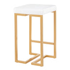 26" Contemporary Counter Stool Pair