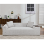 2 Piece Boucle Cloud Sofa Set