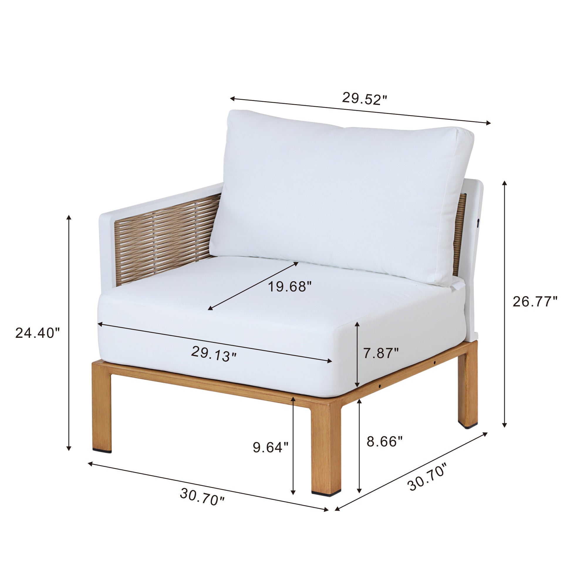 Vine 4-Piece Conversation Set