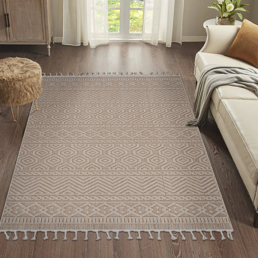 Guros Collection 6.7X9 Area Rug