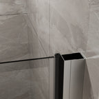 Goodyo 34"x72" Pivot Shower Door in Tempered Glass