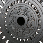 Cast Aluminium 35'' Round Bar Table