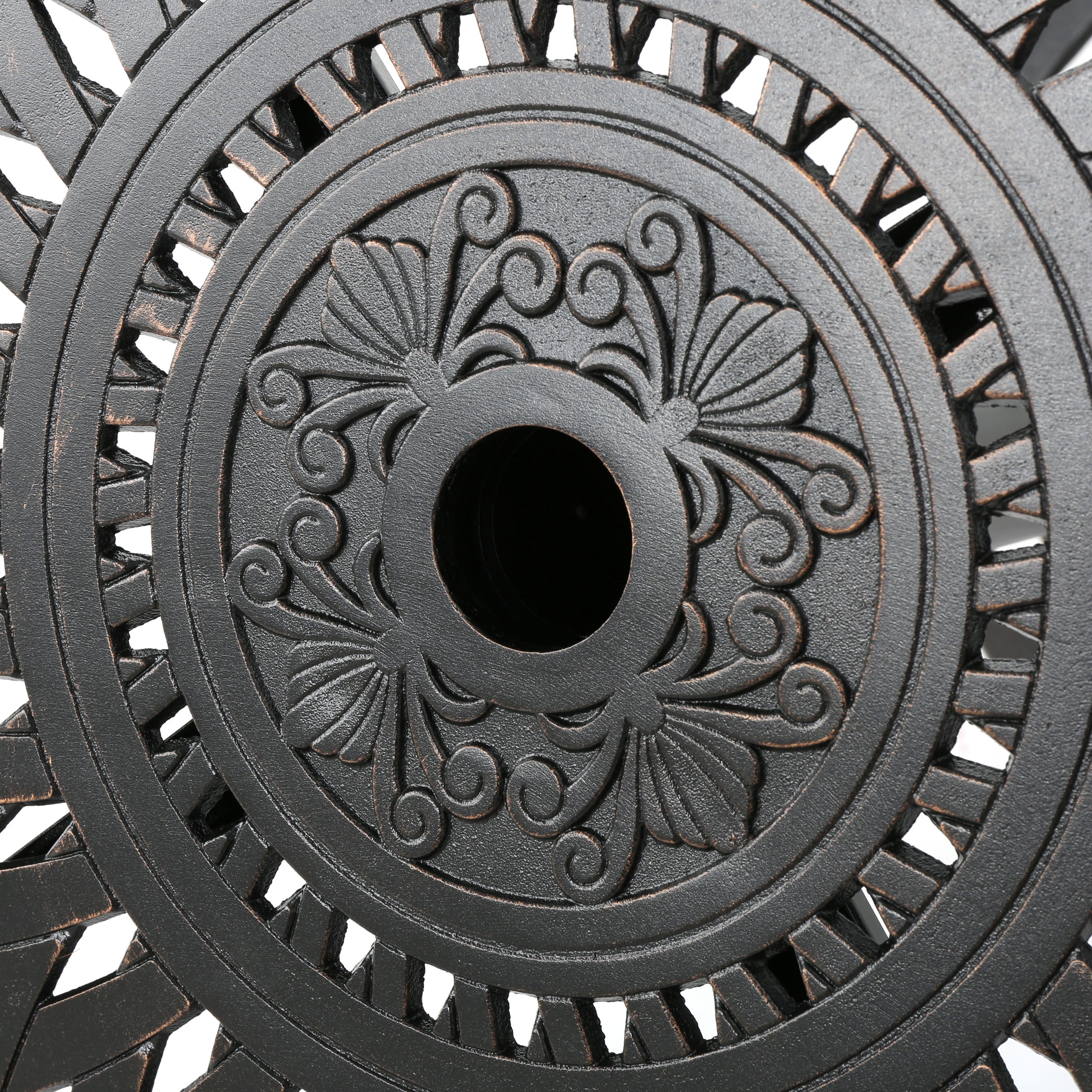 Cast Aluminium 35'' Round Bar Table