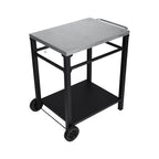 2-Tier Outdoor Grill Cart with Stainless Steel Top